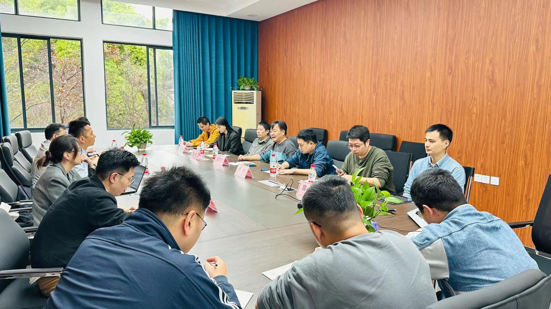 凝聚智慧  共谋合作——成都数据集团、金证股份、成都愚创一行到访我们